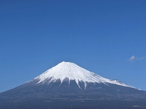 冬の富士山