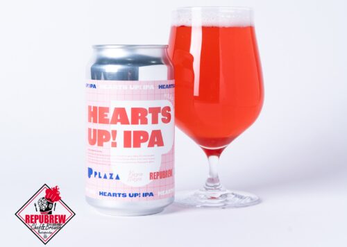 PLAZA×REPUBREW「HEARTS UP! IPA」全国発売